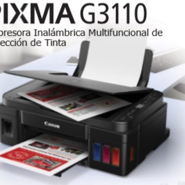 Multifuncional de inyección de tinta CANON G3110 2315C004AB 4800 x 1200 DPI