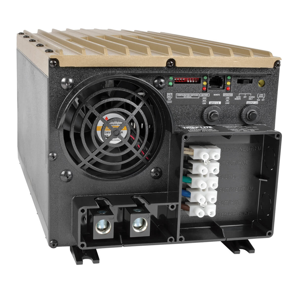 Inversor/Cargador TRIPP-LITE APS3636VR Negro