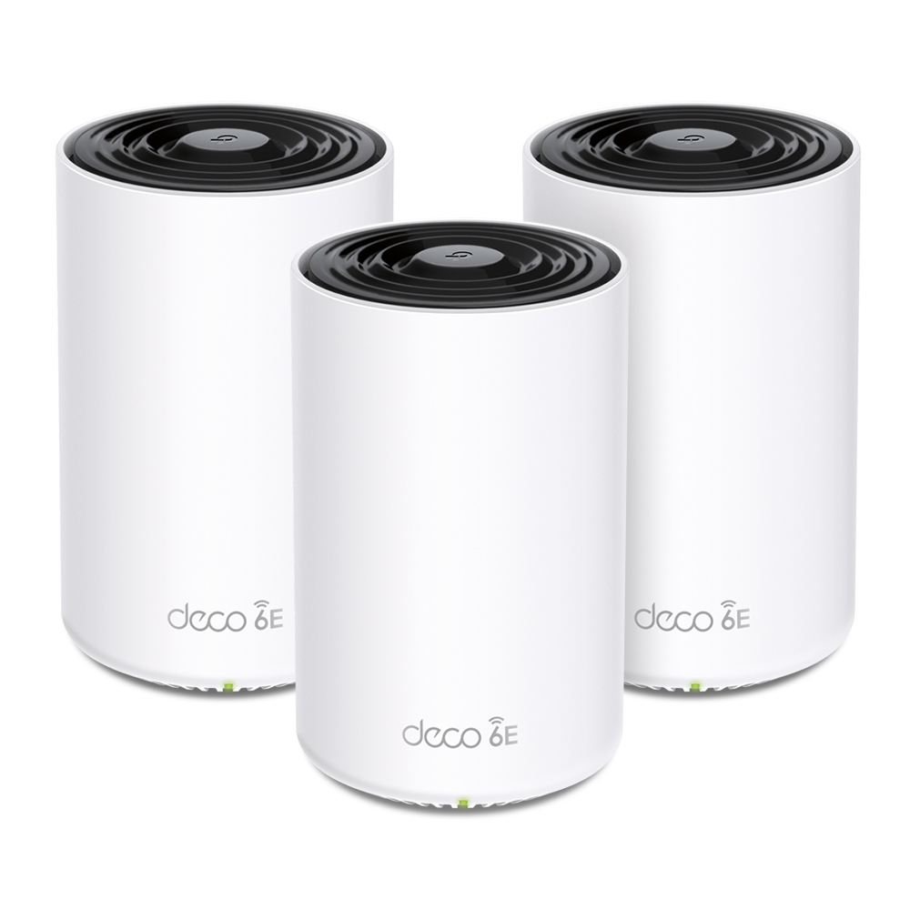 Routers Mesh TP-LINK DECO XE75 PRO(3-PACK) 2.4 GHz / 5 GHz / 6 GHz