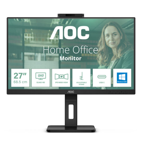 Monitor AOC Q27P3CW Negro