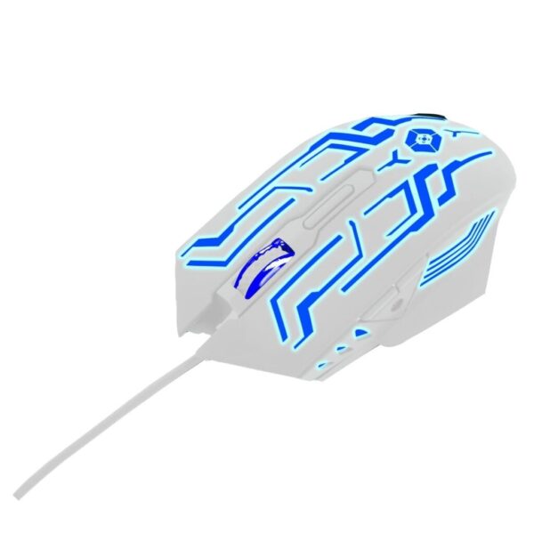 Mouse Alámbrico VORTRED 6D LEGACY V-930587 Color blanco