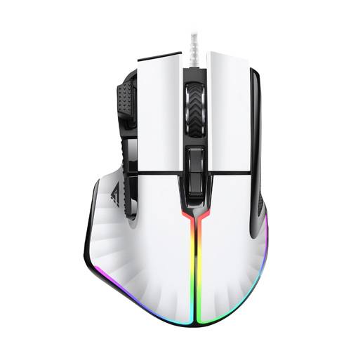 Mouse GAME FACTOR MO-602-WH MOG602-WH Negro