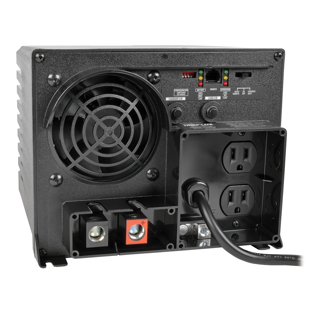 Inversor/Cargador TRIPP-LITE PowerVerter APS750 de 750W APS750 Negro