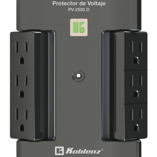 Protector de voltaje, 2500 VA /2000 W, 6 cont KOBLENZ PV-2500 D 00-5347-00-0 2500 VA