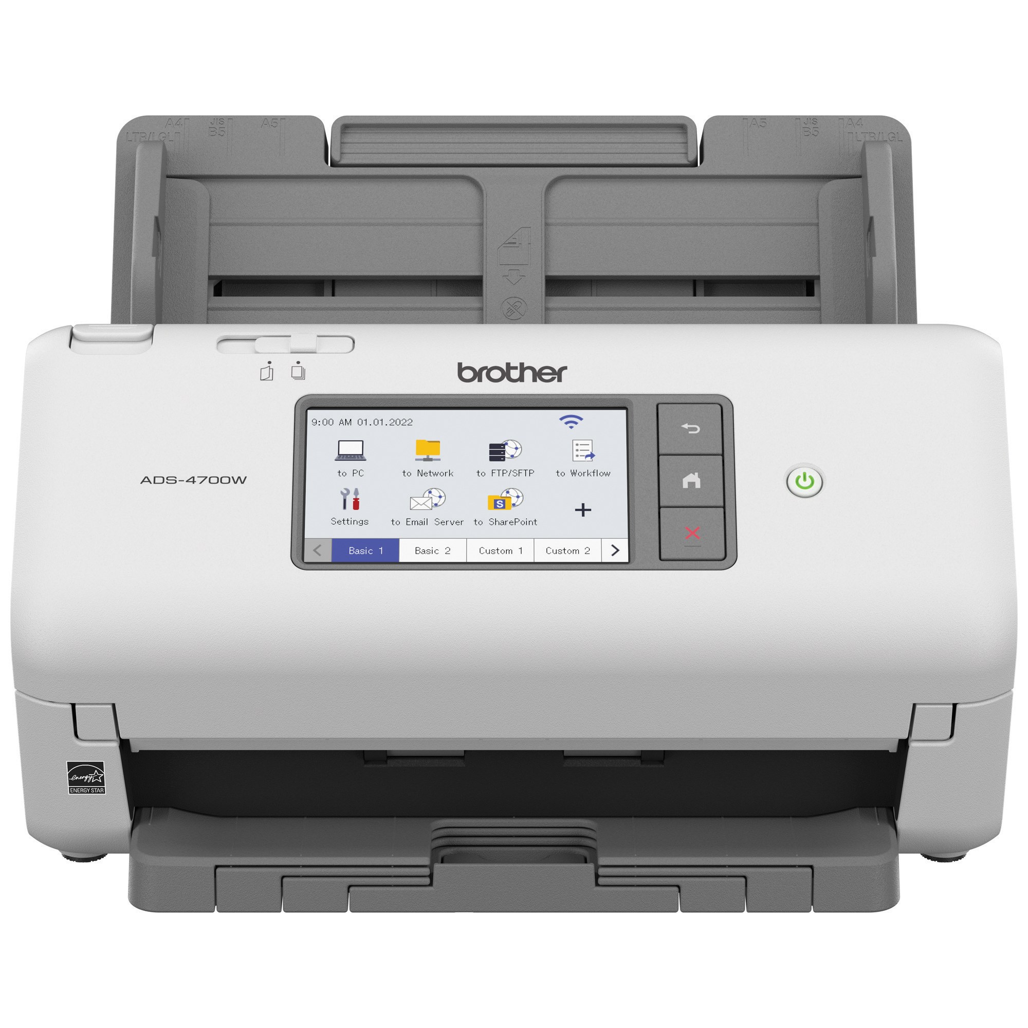 Escaner BROTHER ADS4700W 6000 páginas
