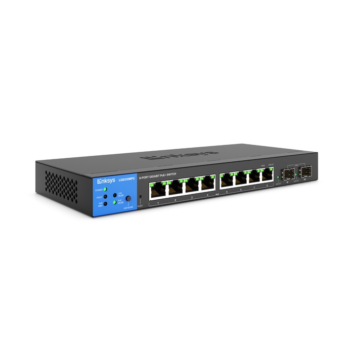 Switch LINKSYS LGS310MPC 8