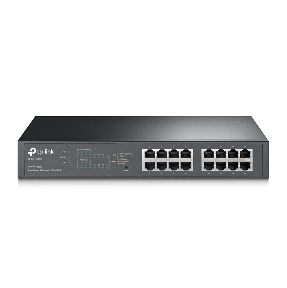 Switch TP-LINK TL-SG1016PE 16 puertos