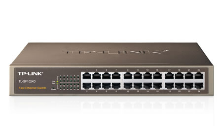 Switch TP-LINK TL-SF1024D 24 puertos