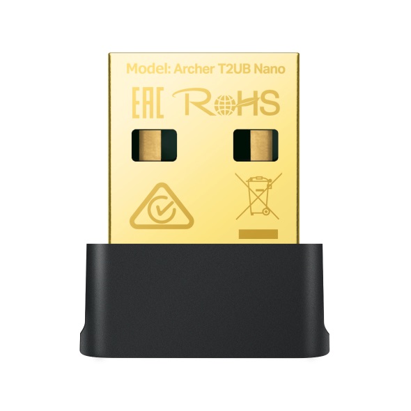 Adaptador USB Nano TP-LINK AC600 ARCHER T2UB NANO 2.4 GHz / 5 GHz