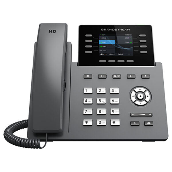 Teléfono IP Grandstream GRP2624 Negro