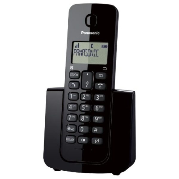 Teléfono Inalámbrico Básico PANASONIC KX-TGB110MEB Negro
