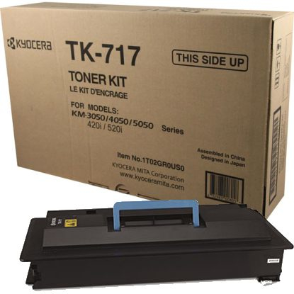Tóner KYOCERA 0T2GROUS TK-717 Negro