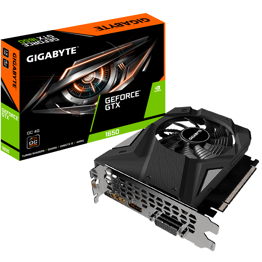 Tarjeta de video GIGABYTE GIGABYTE GV-N1656OC-4GD REV2.0 NVIDIA