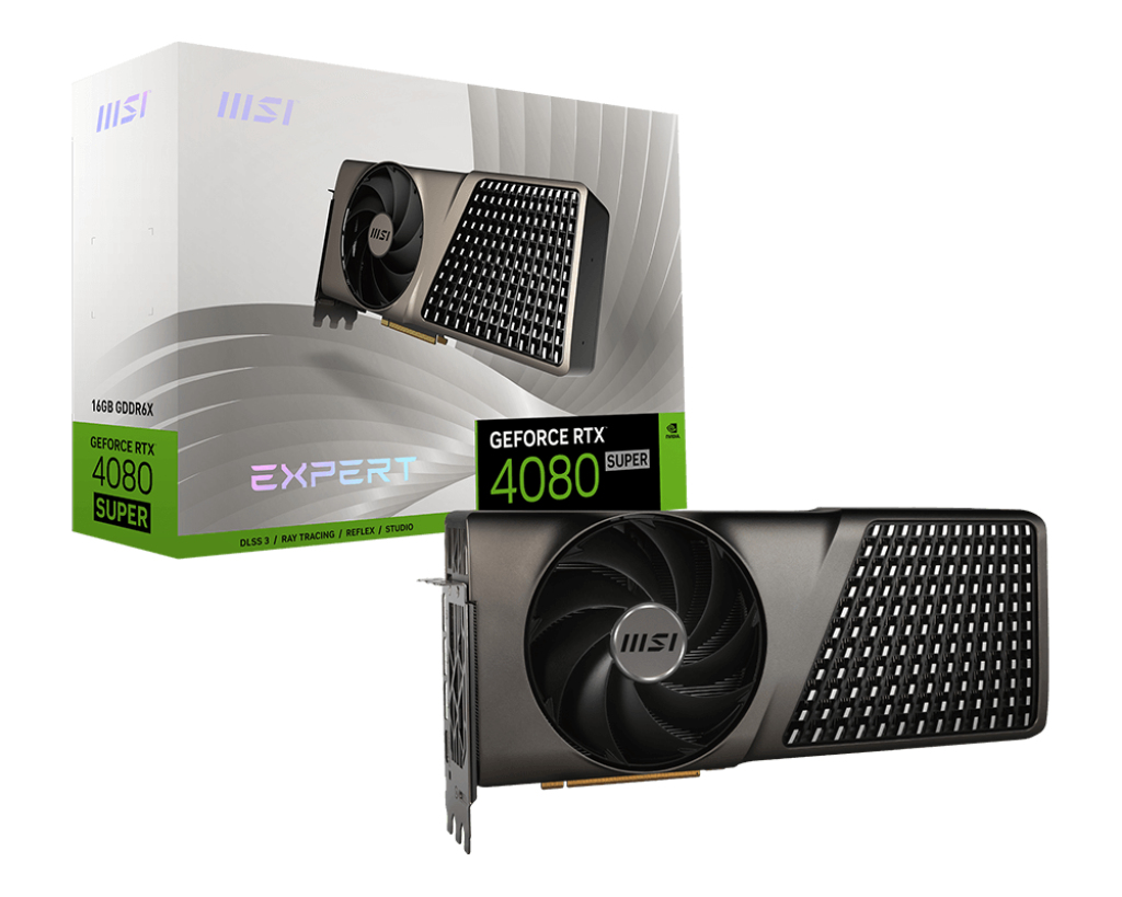 Tarjeta de video Gaming MSI RTX 4080 SUPER 16G EXPERT NVIDIA