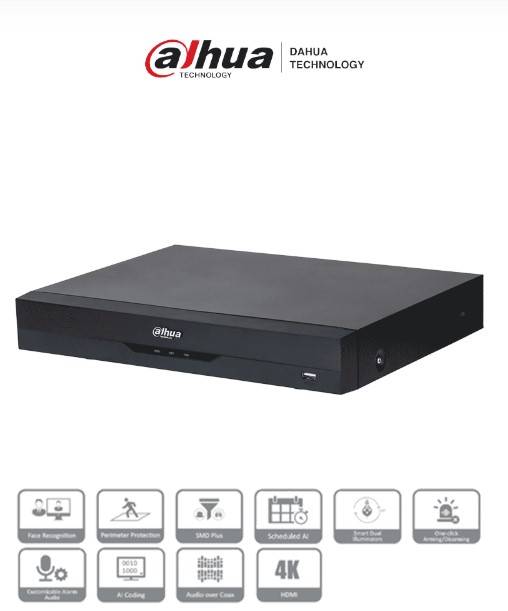 Grabadores Análogos DVR Dahua Technology DH-XVR5116HE-4KL-I3 XVR5116HE-4KL-I3 16