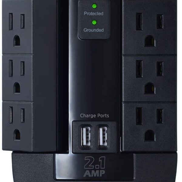 Supresor de Picos de Pared CyberPower P600WSURC1 6