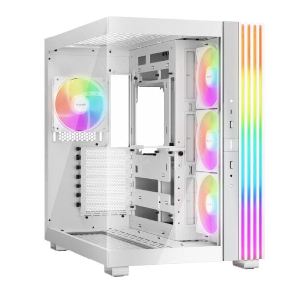 Gabinetes Gaming Be Quiet LIGHT BASE 600 LX WHITE BGW68 Blanco