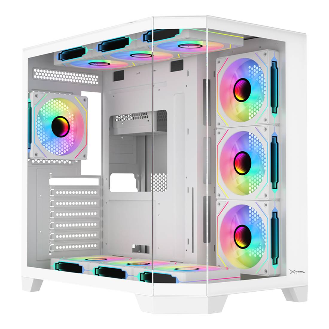 Gabinetes para Computadoras Xzeal X-Tron XZGAXT1W XZGAXT1W Blanco