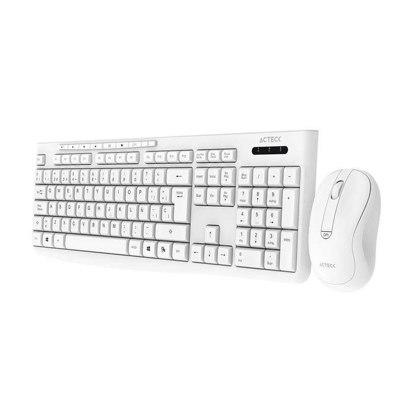 Kits para Teclado y Mouse Balam Rush MK255 AC-941785 Blanco