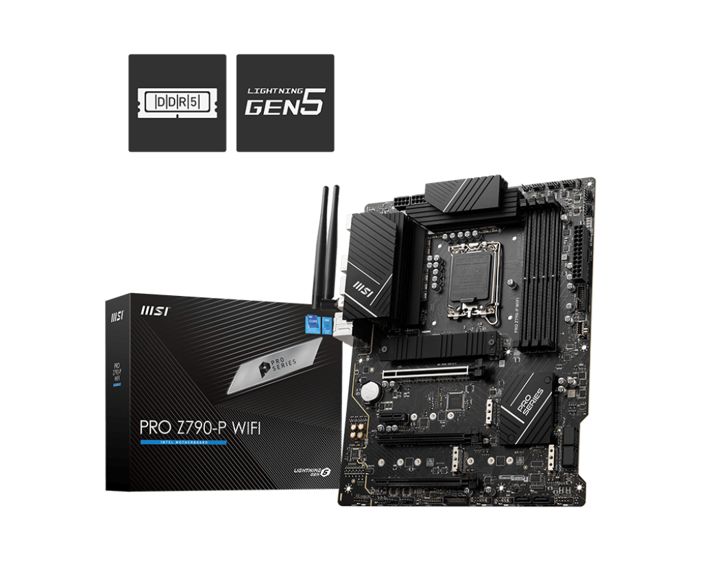 Motherboards Gaming MSI Z790-P PRO Z790-P WIFI Intel