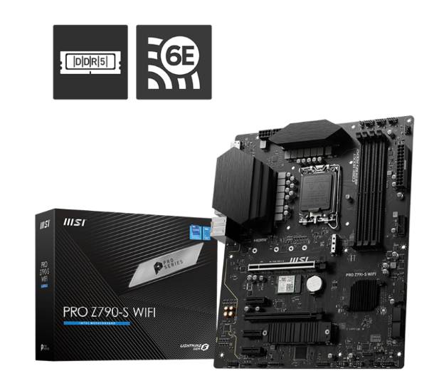 Motherboards Gaming MSI PRO Z790-S WIFI Intel
