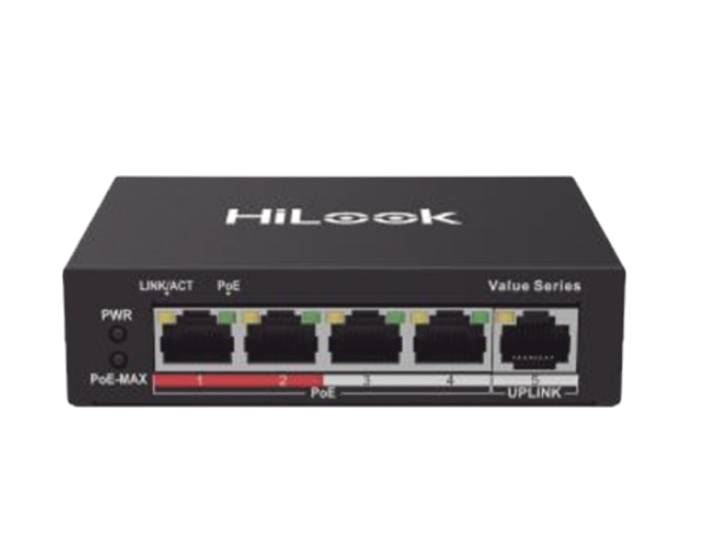 Switches HILOOK NS-0105P-35(B) 4 puertos