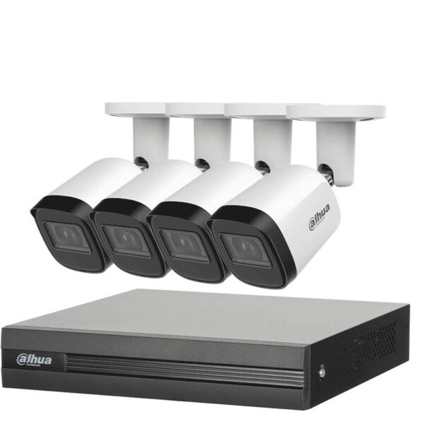 Kit de video vigilancia Dahua Technology KITXVR1B04H-I4B2A51-U 4 canales