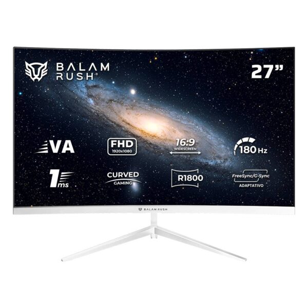 Monitores Gaming Balam Rush ANDROMEDA MAG27Y BR-942997 27 pulgadas
