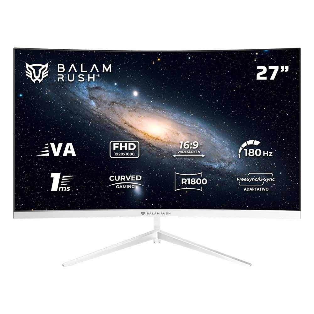 Monitores Gaming Balam Rush ANDROMEDA MAG27Y BR-942997 27 pulgadas