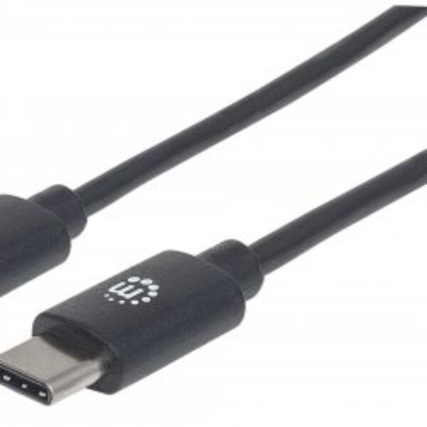 Cable USB C MANHATTAN 354875 Negro