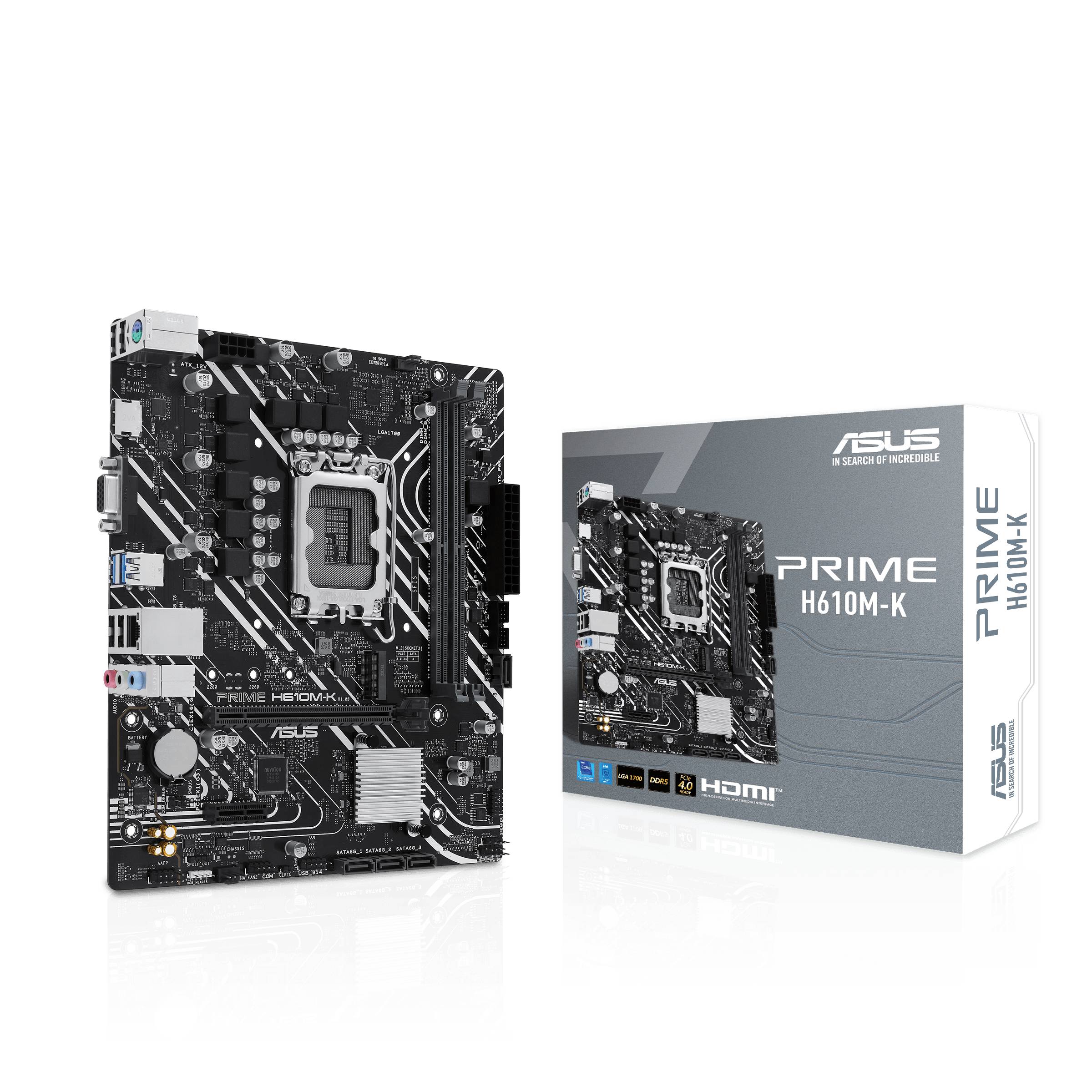 Motherboards Gaming ASUS PRIME H610M-K Micro ATX