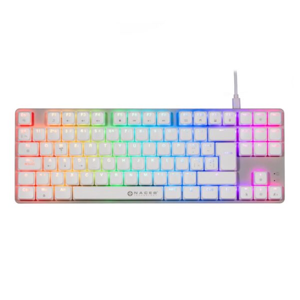 Teclados Gaming Naceb Gaming NA-0971 Blanco