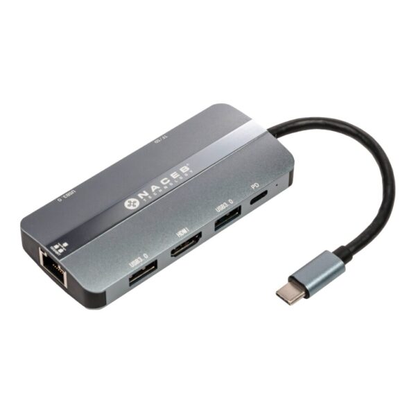 Adaptadores USB Naceb Technology NA-0129 8 puertos