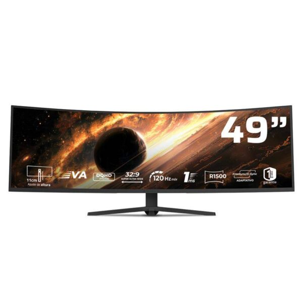 Monitores Gaming Balam Rush COSMOS TITAN MCT49X BR-944144 49 pulgadas