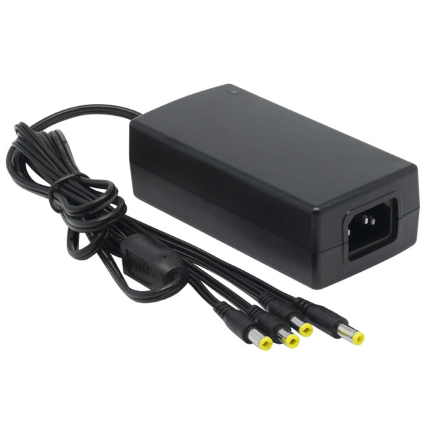 Fuente de alimentacion PROVISION-ISR PR-12V5A-4 Negro