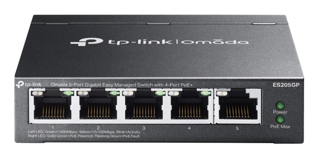 Switch TP-LINK ES205GP 5 puertos