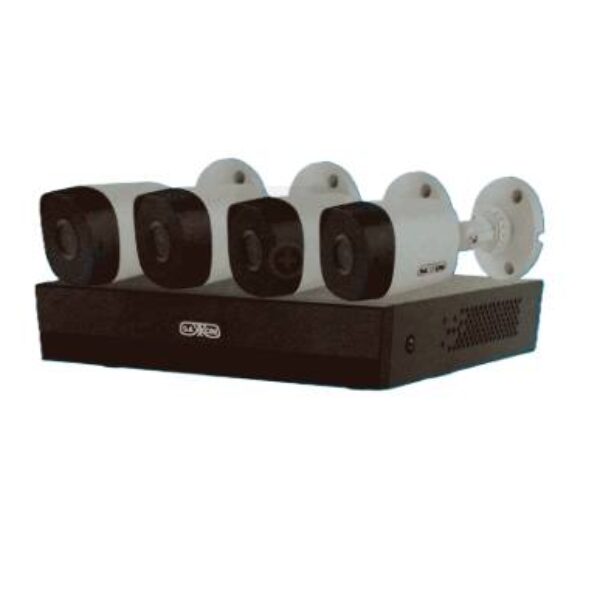 Kit de videovigilancia SAXXON SUA-KIT/XVR1E04-I/4-B10P-0280B