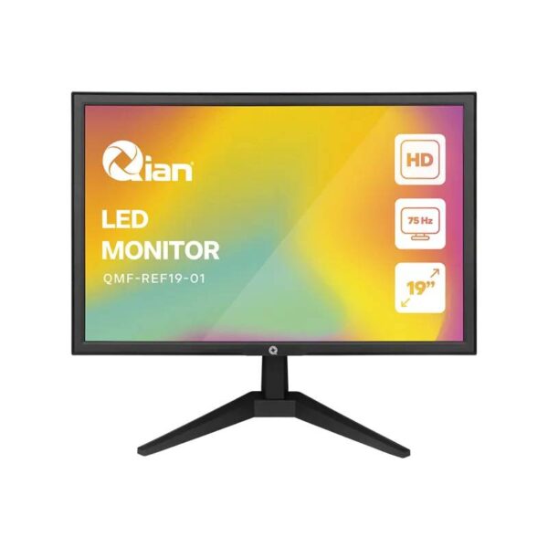 Monitores Qian QMF-REF19-01 Negro