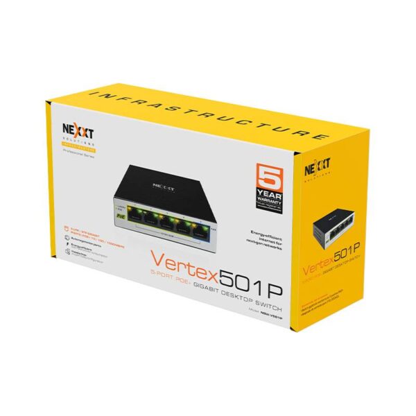 Switch NEXXT NSW-V501P NW235NXT02 5 puertos