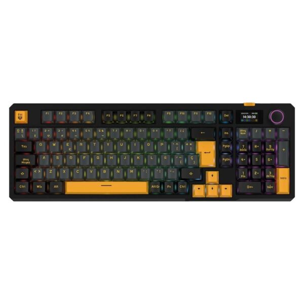 Teclados Gaming Balam Rush DEFEAT LEVEL GK3 BR-942492 Amarillo