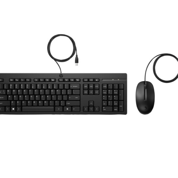 Kit de teclado y mouse HP HP 225 AX2Y7AA#ABM Negro