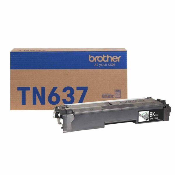 Tóners BROTHER TN637BK Negro