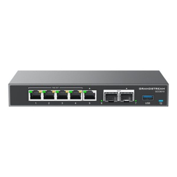 Central Telefónica Grandstream GCC6010 Negro