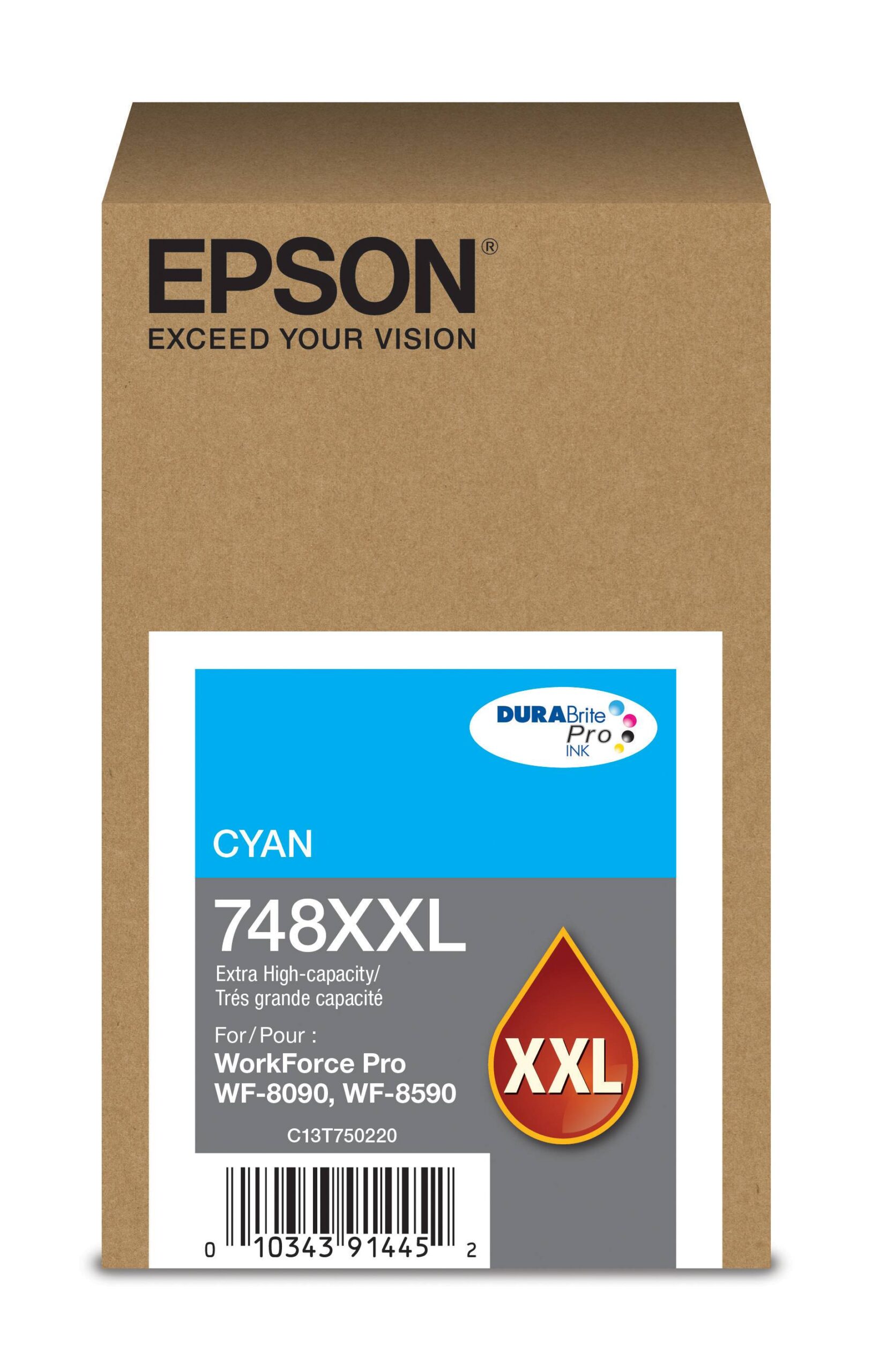 Cartucho EPSON T748XXL220-AL Cian