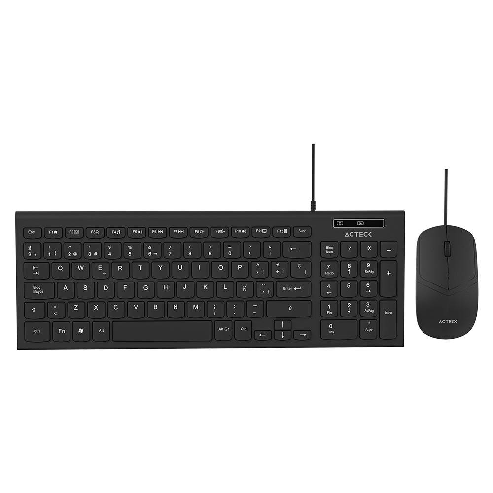 Kits para Teclados y Mouse ACTECK MK235 AC-945936 Negro