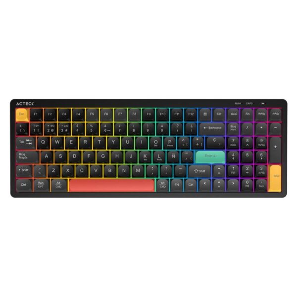 Teclados Gaming ACTECK TI780 AC-945875 Negro