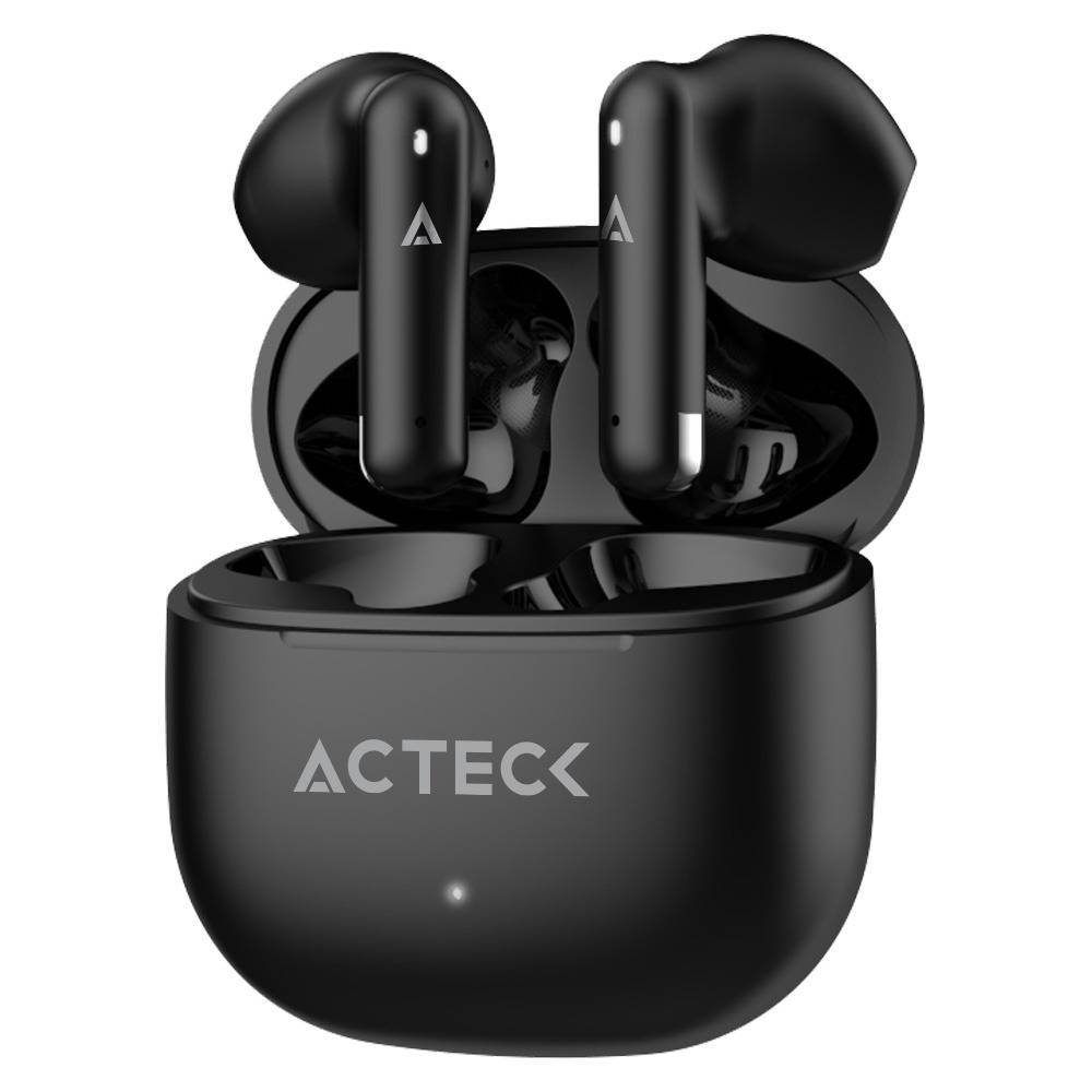 Audífonos ACTECK Flow AIR EF590 AC-945899 Negro