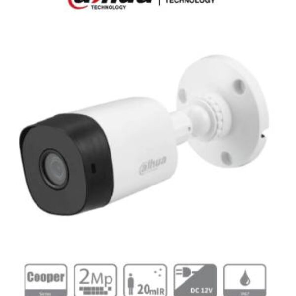 Cámara Bullet Dahua Technology HAC-B1A21 DH-HAC-B1A21N-U-0280B