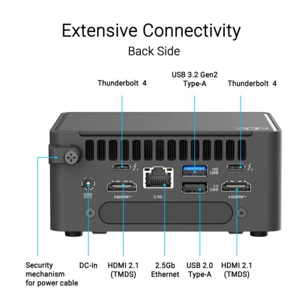 Mini PC ASUS RNUC15CRHI300001 90AR00Q2-M00230