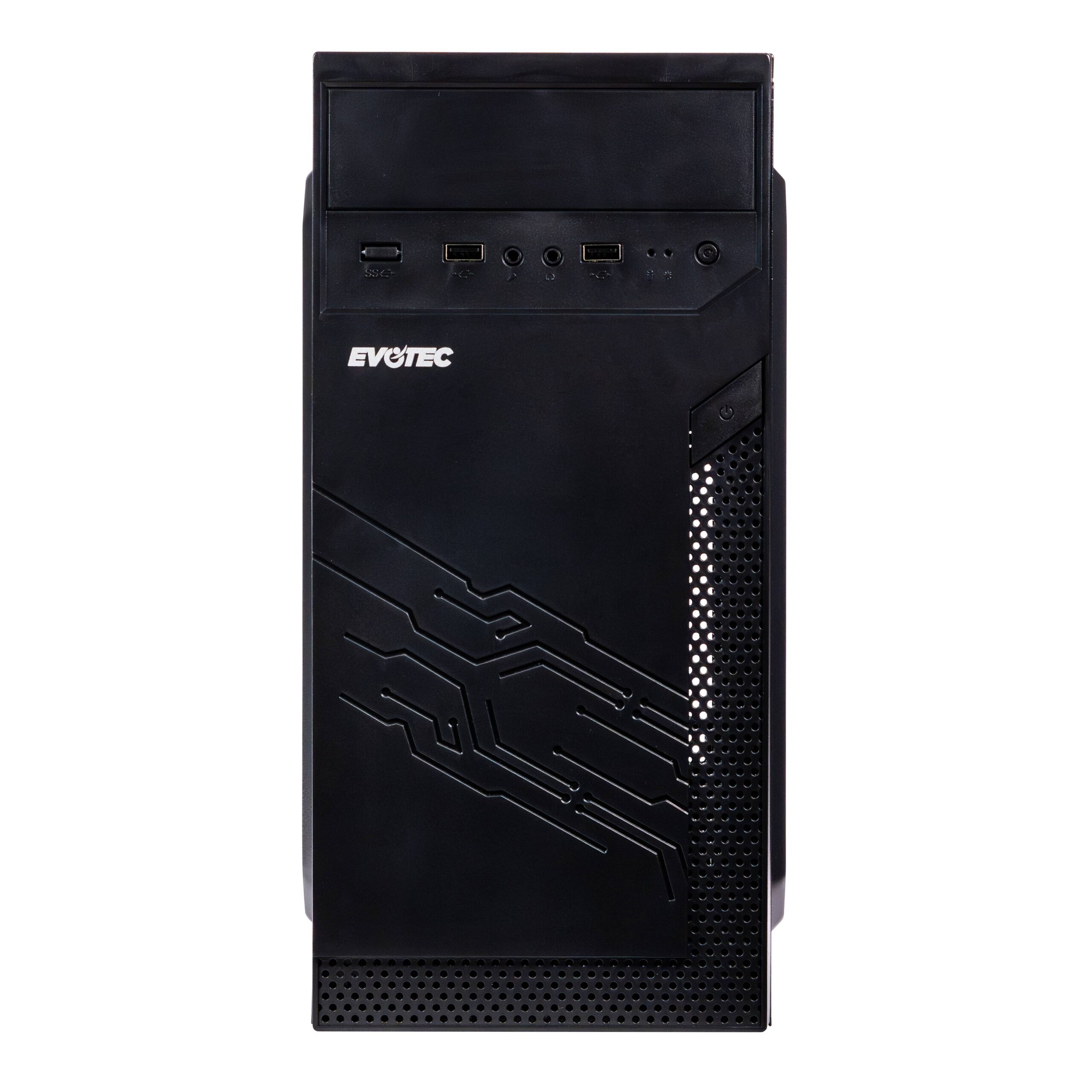 PCs de Escritorio EVOTEC PC de Escritorio Ensamblada EV-i312-VERTECPLUS-24 480 GB SSD